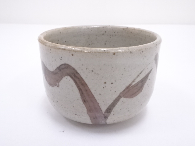 JAPANESE TEA CEREMONY / TEA BOWL CHAWAN / IRON PAINTING 